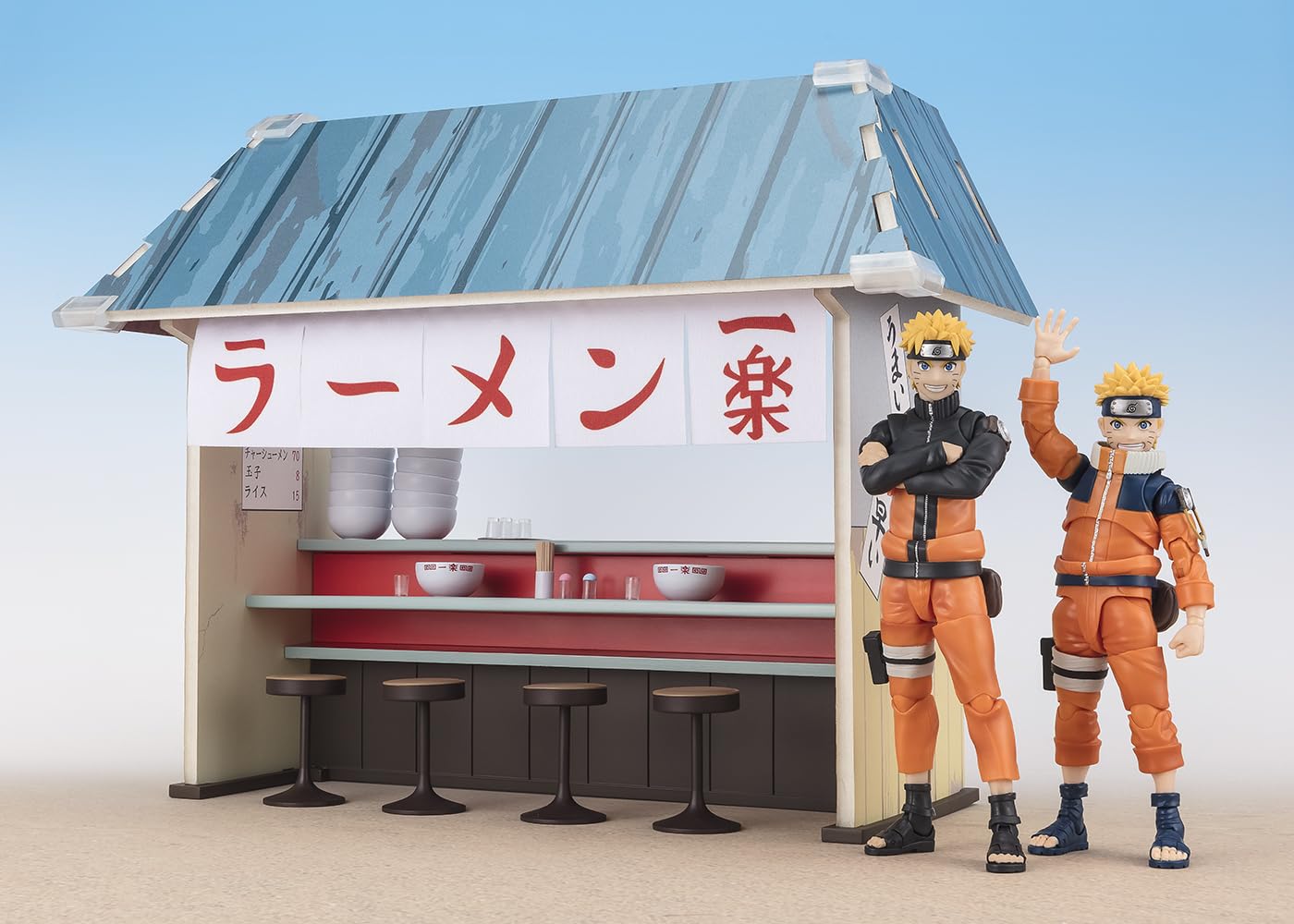 Bandai Spirits SHF Naruto Shippuden Ichiraku Ramen Set 220mm Painted Figure- Japan Figure Store - #1 Bring To You The Best Japanese Goods