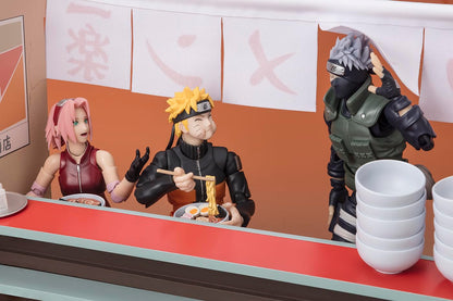 Bandai Spirits SHF Naruto Shippuden Ichiraku Ramen Set 220mm Painted Figure- Japan Figure Store - #1 Bring To You The Best Japanese Goods