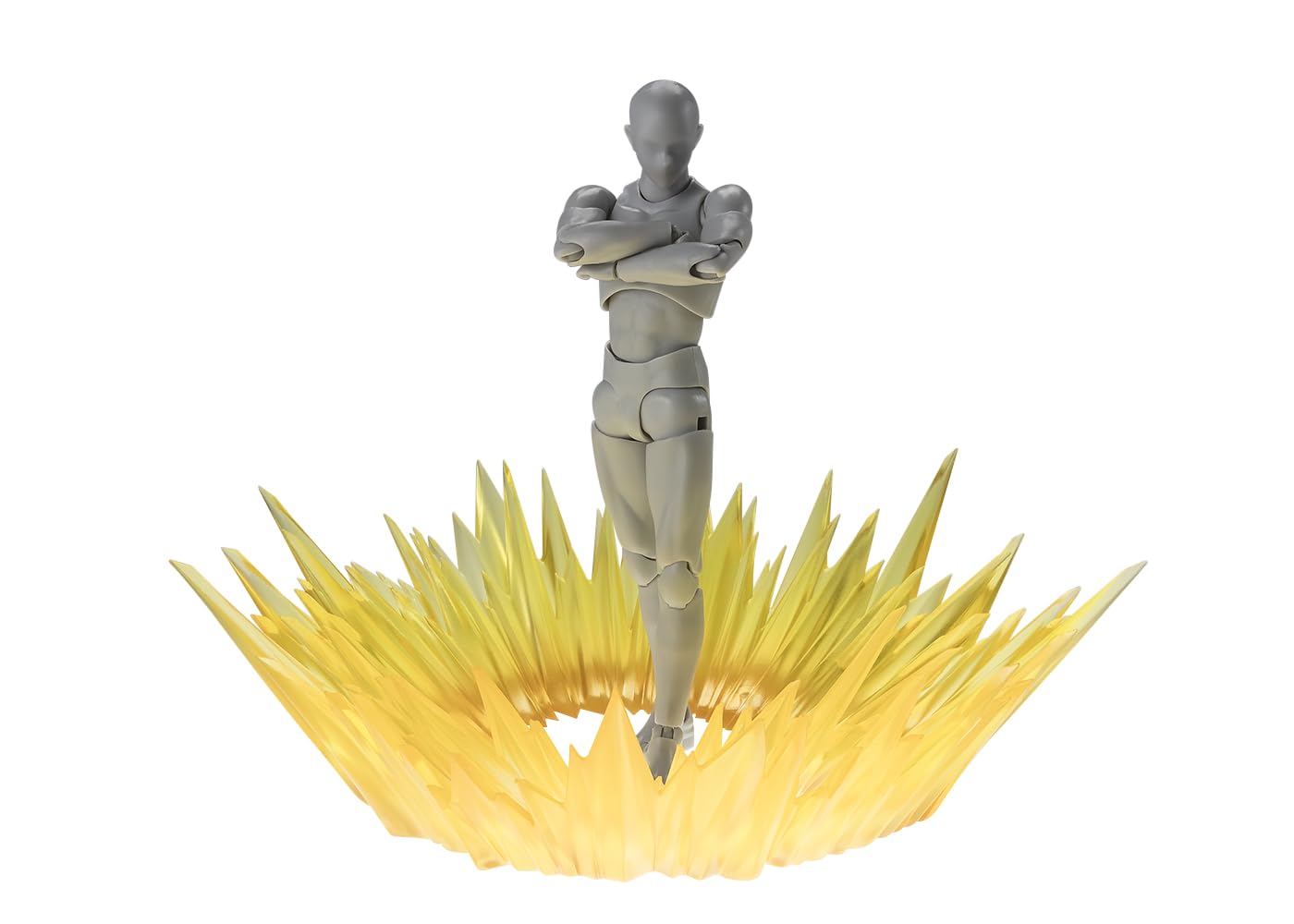 Bandai Spirits Tamashii Effect Shock Impact Yellow Ver for SHFiguarts 140mm- Japan Figure Store - #1 Bring To You The Best Japanese Goods