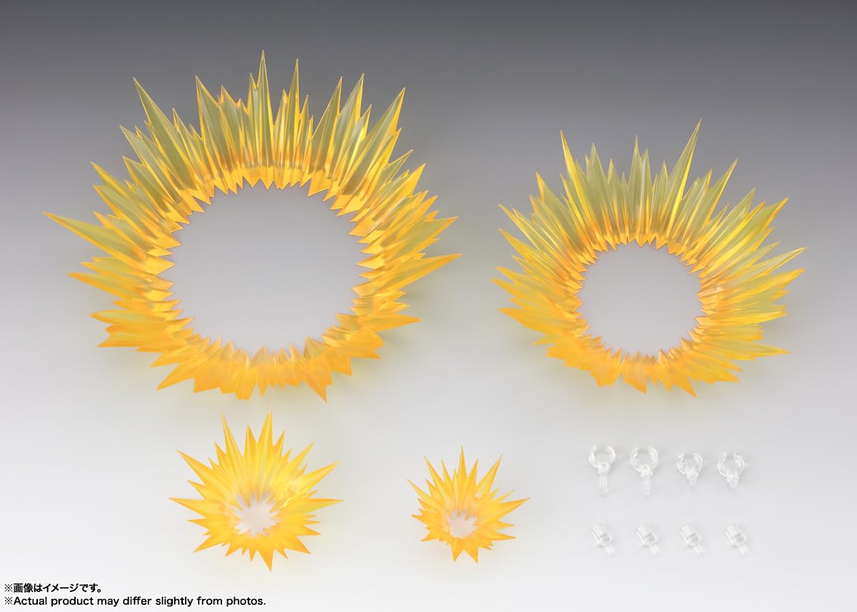 Bandai Spirits Tamashii Effect Shock Impact Yellow Ver for SHFiguarts 140mm- Japan Figure Store - #1 Bring To You The Best Japanese Goods