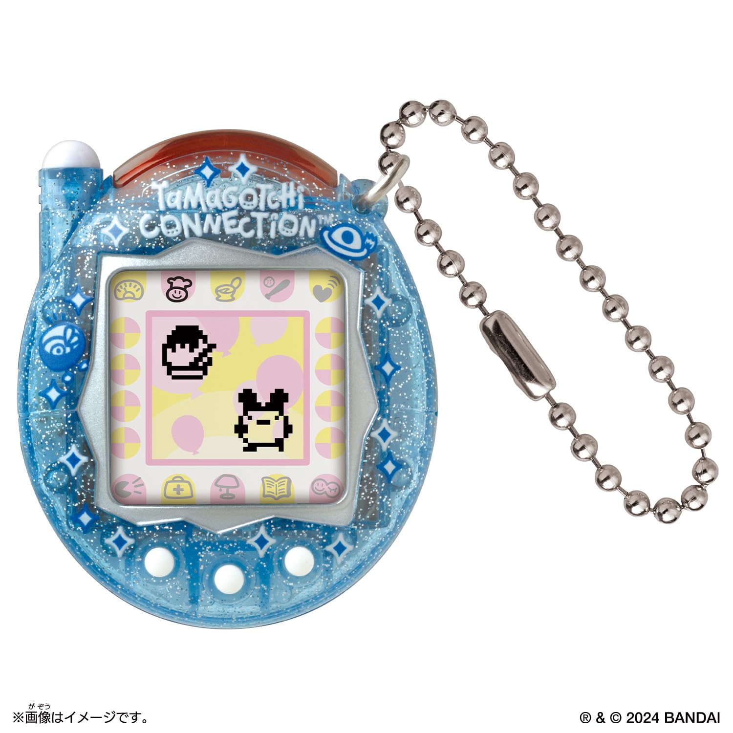 Bandai Tamagotchi Connection Light Blue Virtual Pet Toy