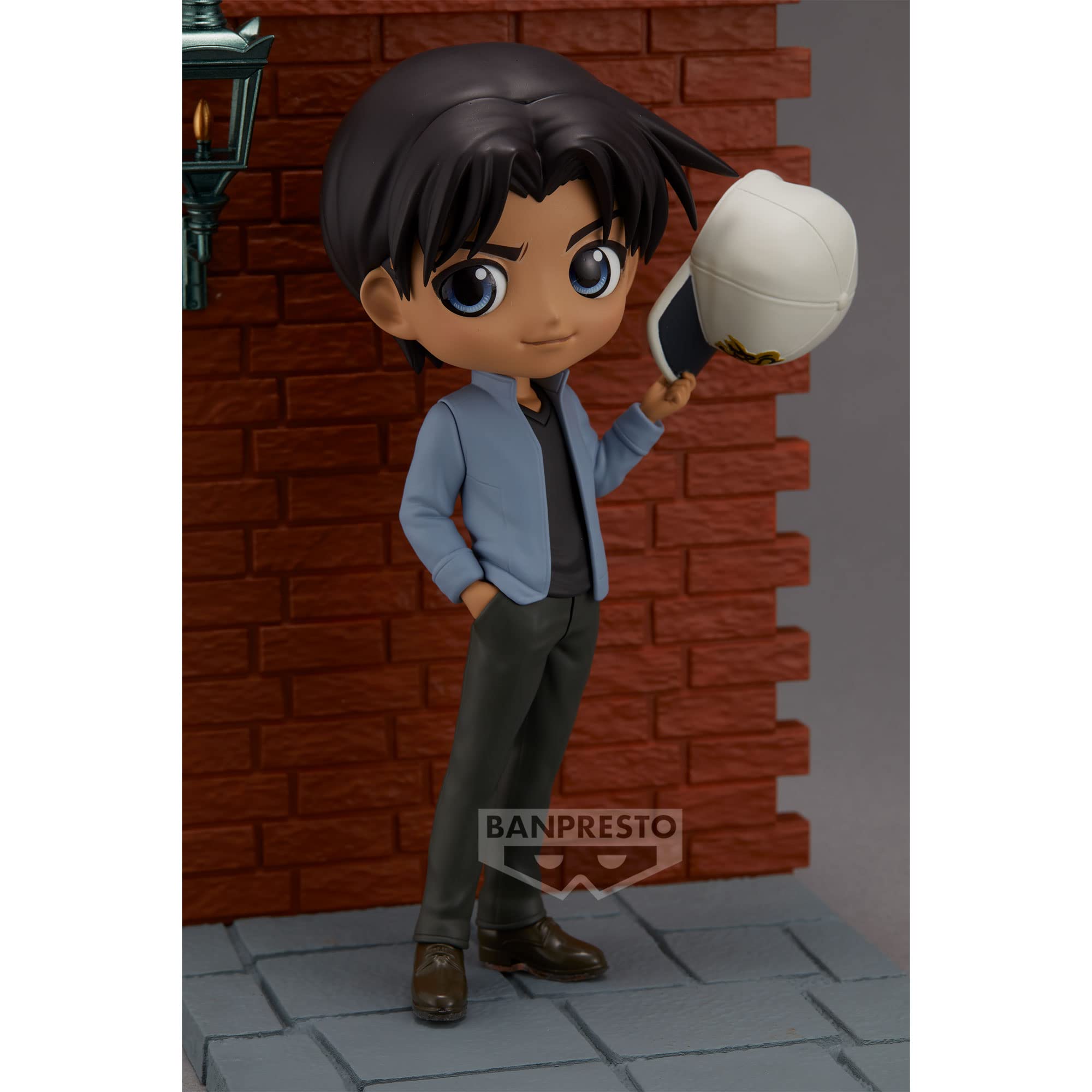 Banpresto Case Closed Hattori Heiji Q Posket Premium Figure by Bandai Spirits