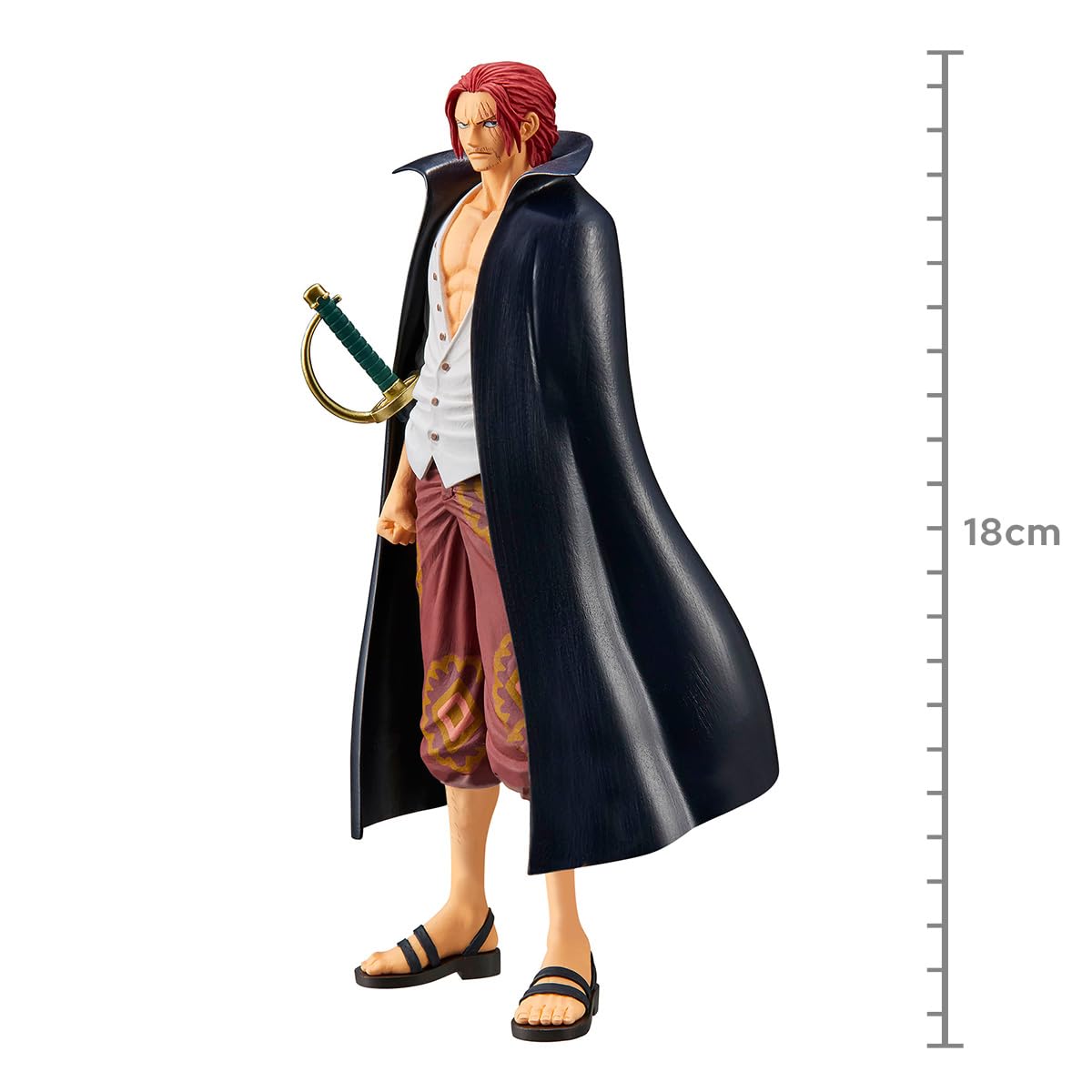 Banpresto One Piece DXF Grand Line Men Vol.2 Shanks Figure Collectible