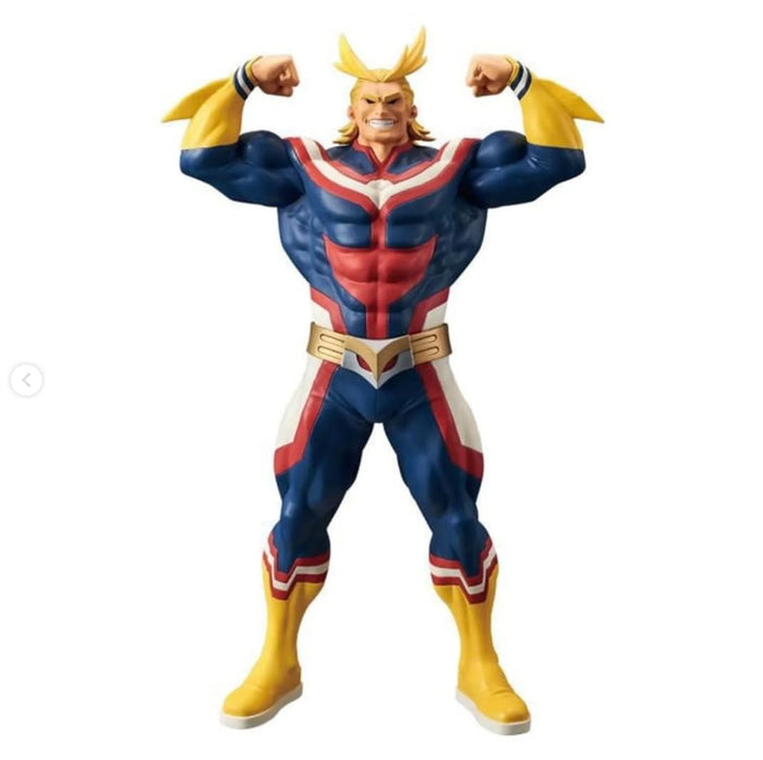 Figurine All Might Banpresto 28 cm multicolore, objet de collection d'anime My Hero Academia