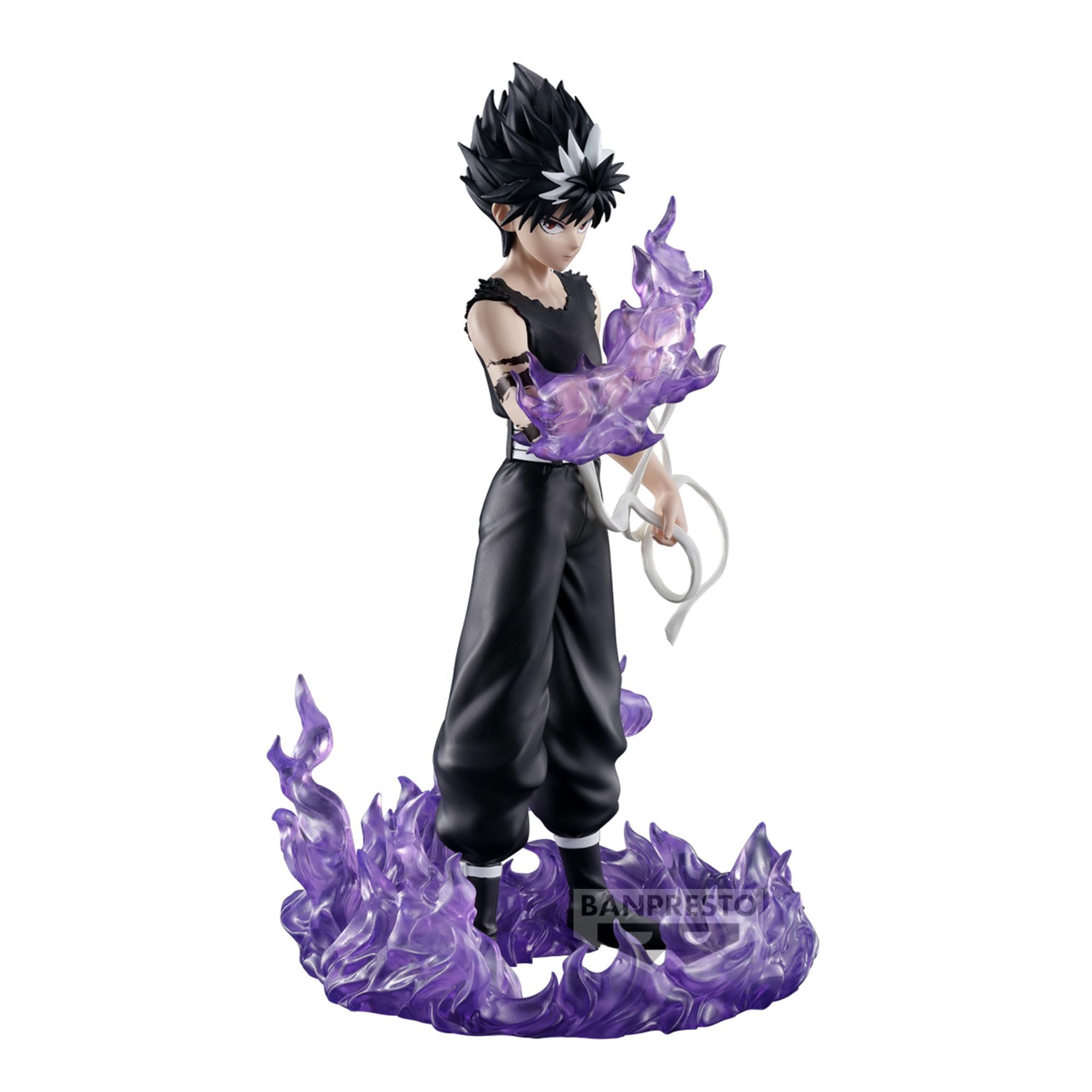 Banpresto Hiei Yu Hakusho Action Figure 14cm Black Dragon Wave Version Anime Fan