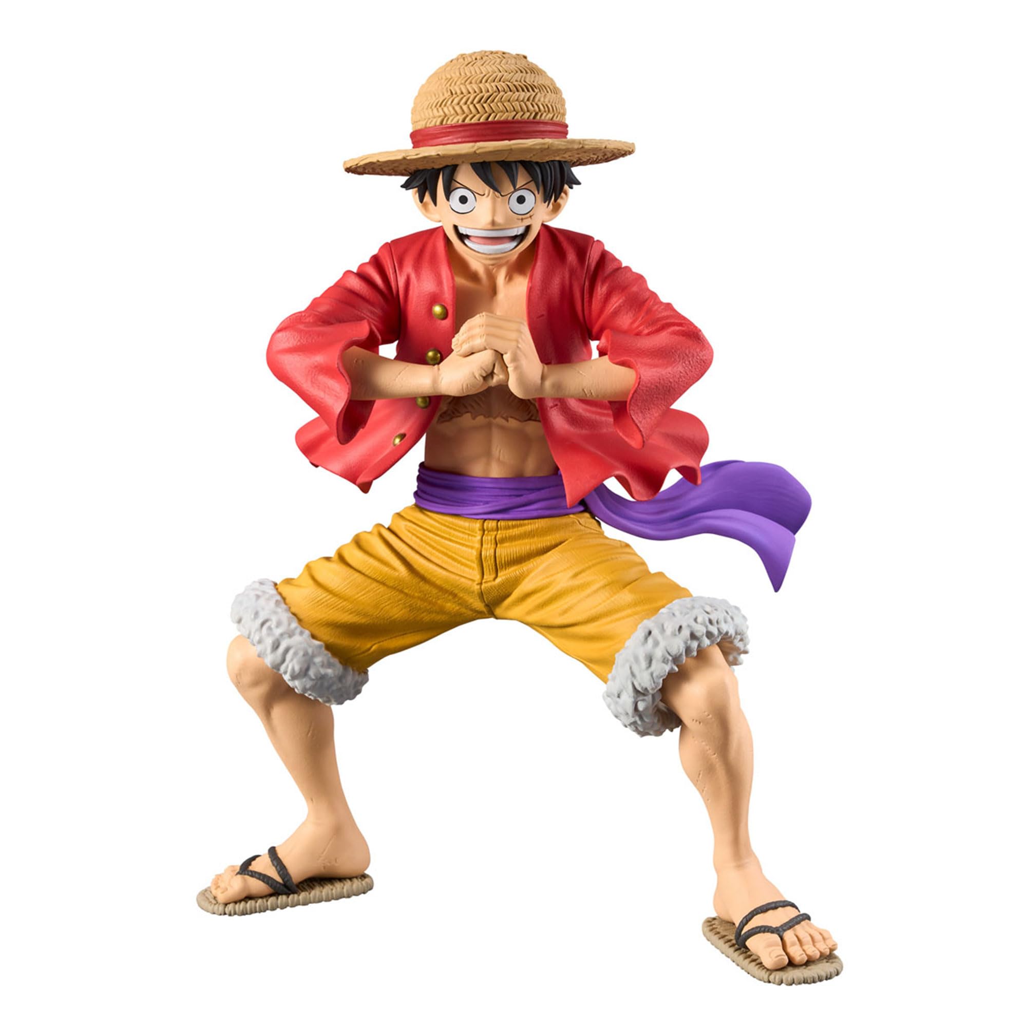 Banpresto One Piece Grandista Monkey D Luffy Figure Collectible 12