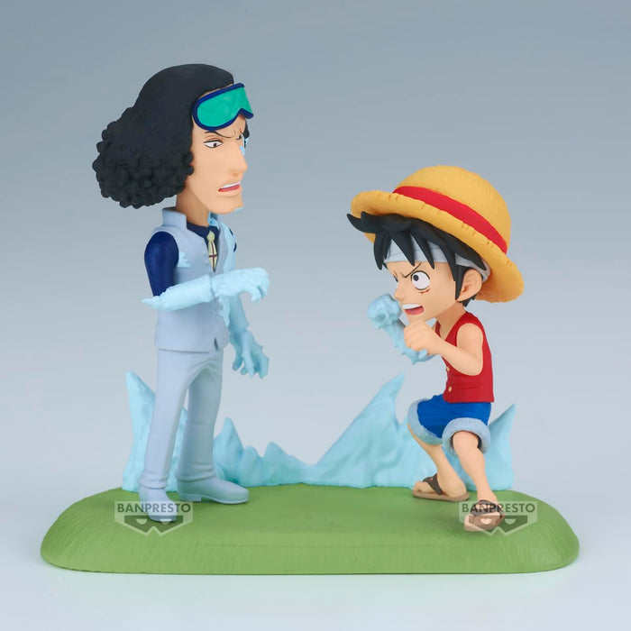 Banpresto One Piece Luffy Vs Kuzan 9cm Action Figure Multicolor For Anime Fans