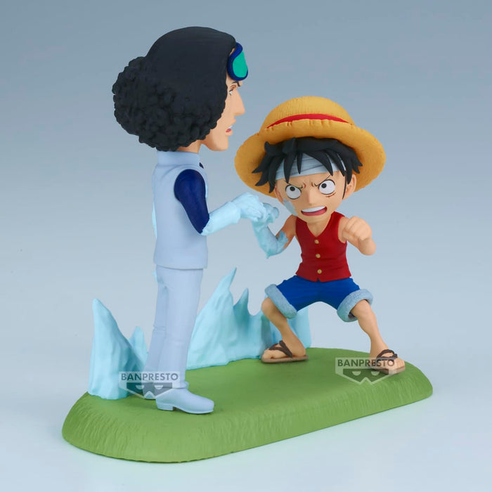 Banpresto One Piece Luffy Vs Kuzan 9cm Action Figure Multicolor For Anime Fans