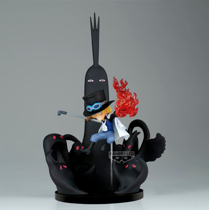 Banpresto Sabo Vs The Five Elders One Piece Action Figure 14cm Multicolor