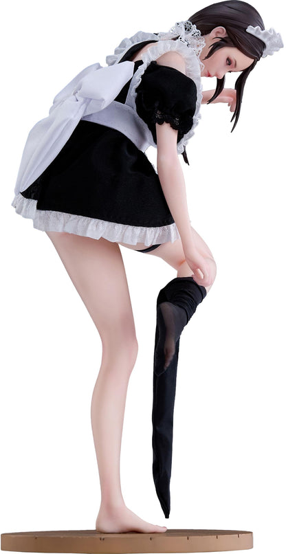 Bear Panda She Is Real X Lou Ll 1/6 Scale Figure PVC ABS Fabric Maid