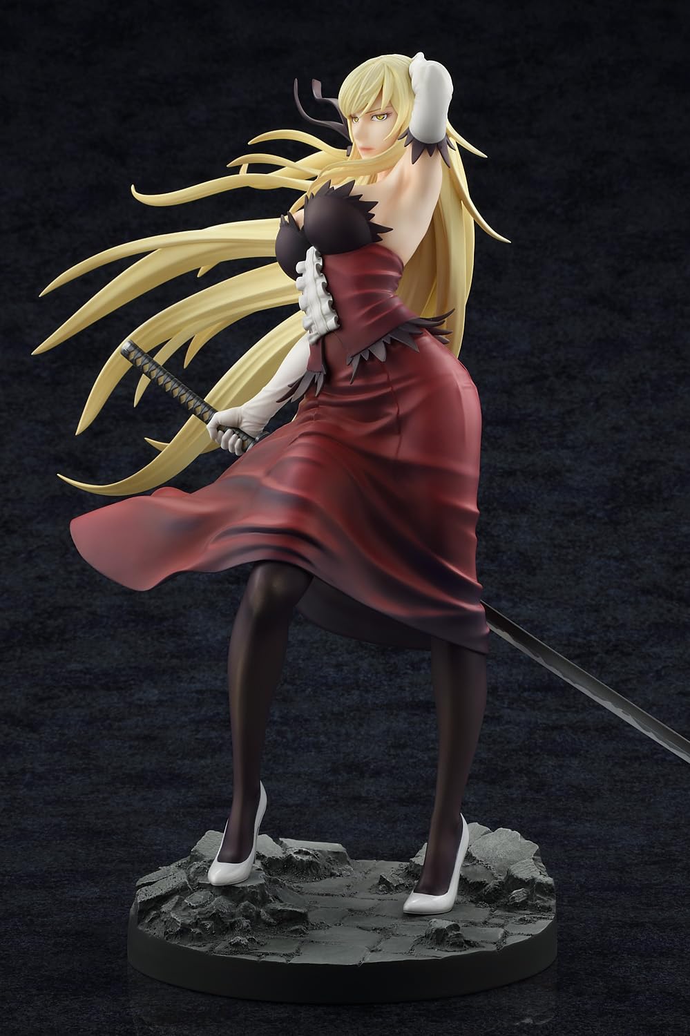 Bellfine Kizumonogatari Kiss-Shot 1/7 Scale PVC Figure Kokoro Watari Ver.