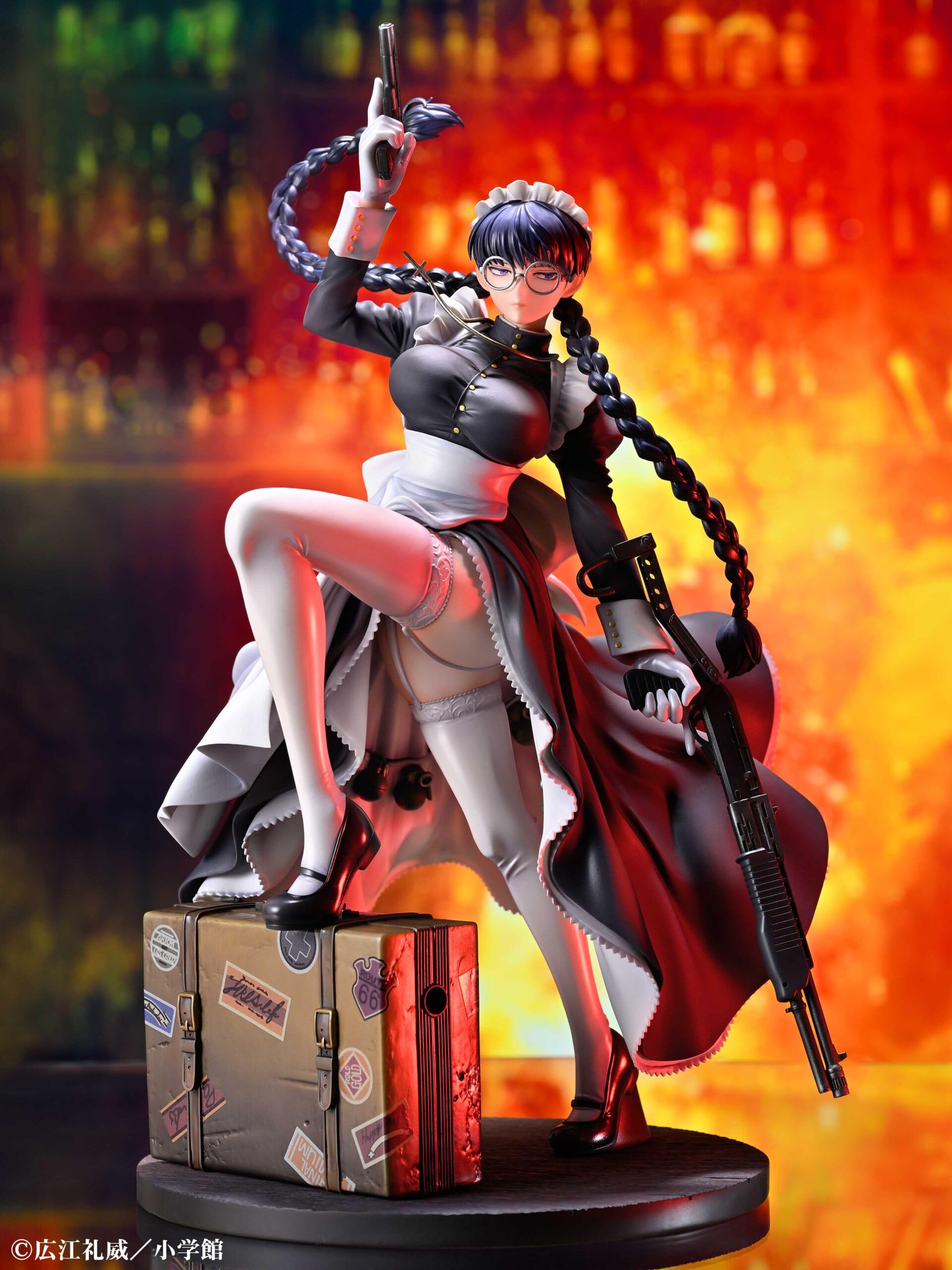 Doctors Entertainment Black Lagoon Roberta Maid 1/7 Scale Figure Collectible- Japan Figure Store - #1 Bring To You The Best Japanese Goods