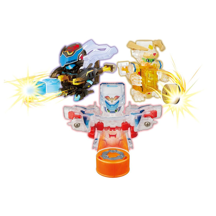 Takara Tomy Bottleman Bot-62 Team Guts Set High-Performance Bottle Shooter- Japan Figure Store - #1 Bring To You The Best Japanese Goods