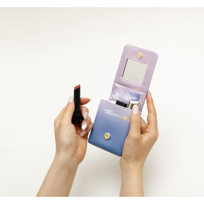 San-X Rilakkuma Sleeping With You Mini Pouch Compact and Cute- Japan Figure Store - #1 Bring To You The Best Japanese Goods