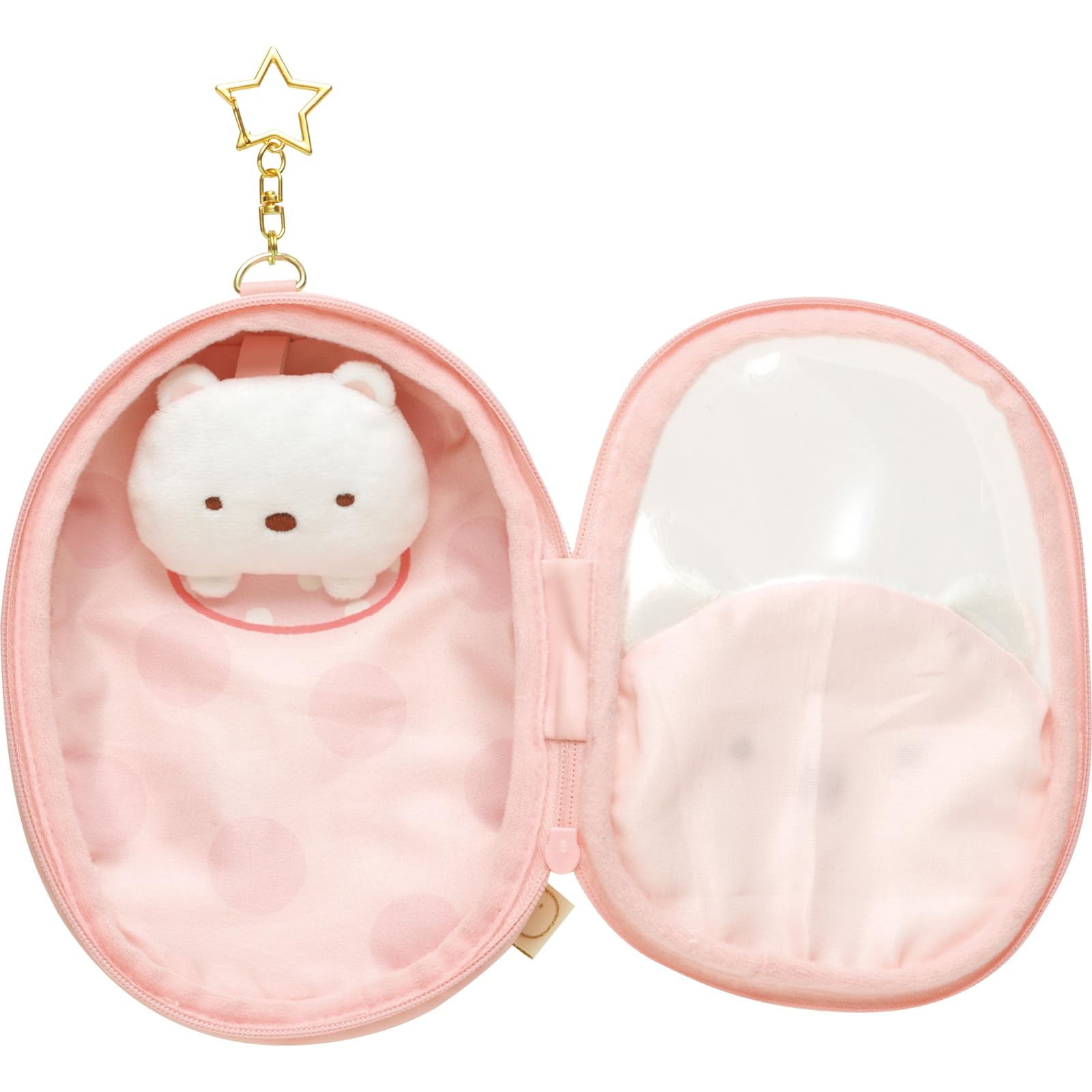 San-X Sumikko Gurashi Polar Bear Plush Pouch Ca44201- Japan Figure Store - #1 Bring To You The Best Japanese Goods
