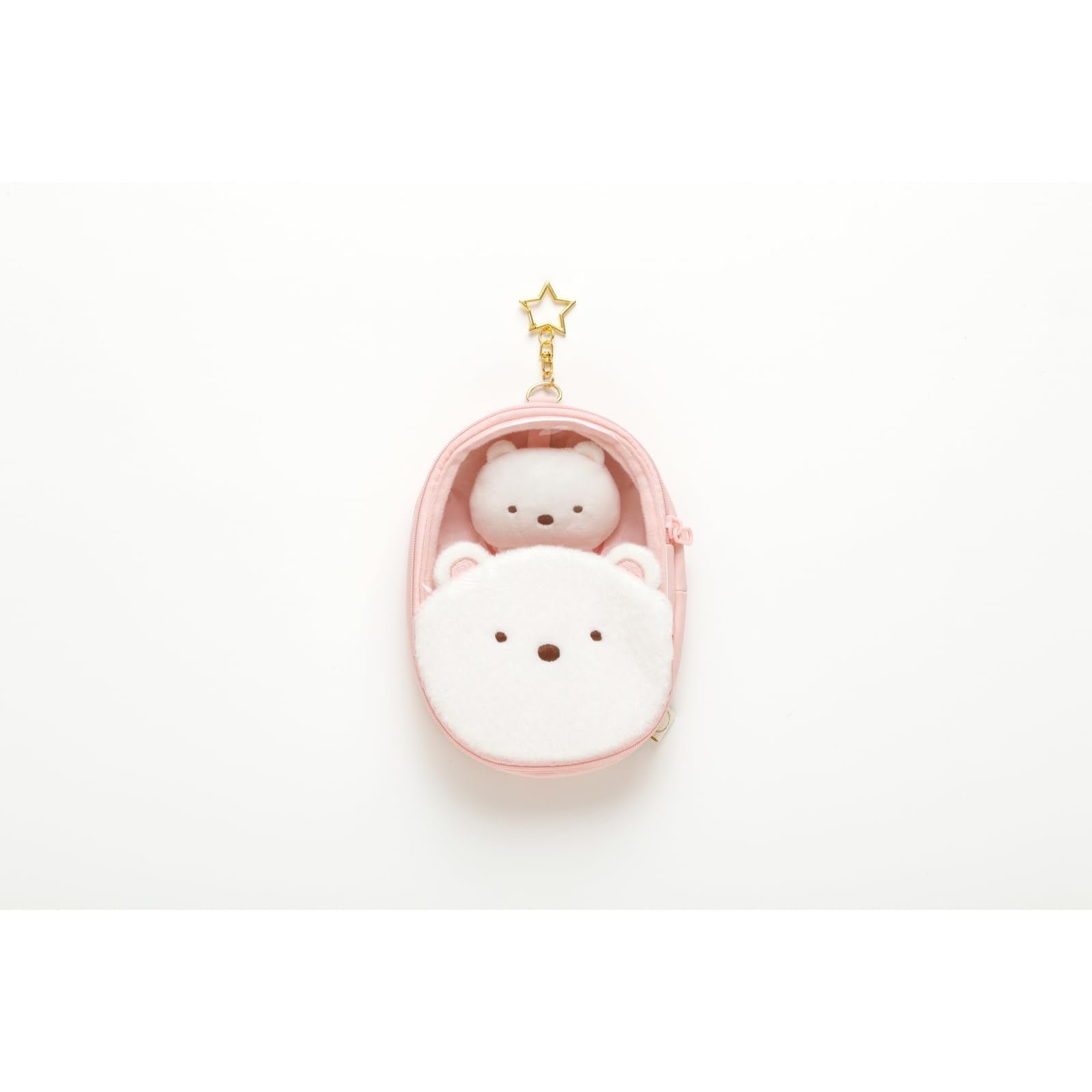 San-X Sumikko Gurashi Polar Bear Plush Pouch Ca44201- Japan Figure Store - #1 Bring To You The Best Japanese Goods
