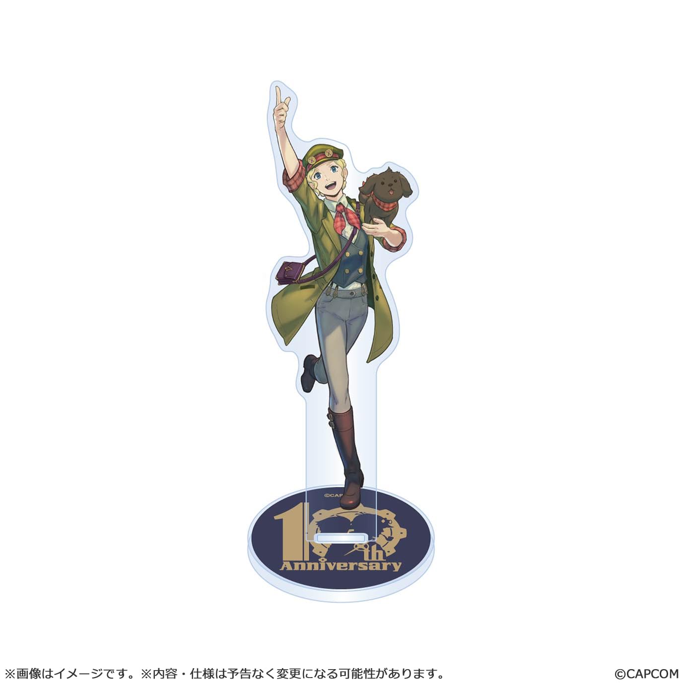 Capcom Great Ace Attorney Anniversary Gina Lestrade Acrylic Stand 127mm
