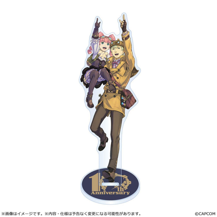 Capcom Great Ace Attorney 10th Anniversary Acrylic Stand Holmes & Watson 149mm
