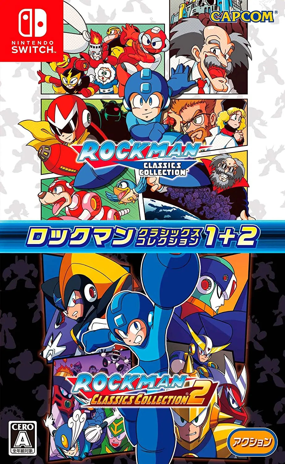 Capcom Rockman Classics Collection 1 + 2 Nintendo Switch Used