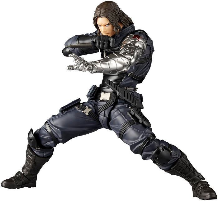 Kaiyodo Amazing Yamaguchi Bucky Barnes Winter Soldier Revoltech Figure- Japan Figure Store - #1 Bring To You The Best Japanese Goods