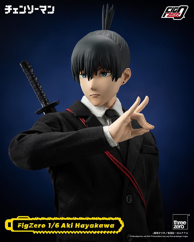 Threezero Chainsaw Man Figzero 1/6 Hayakawa Aki Action Figure- Japan Figure Store - #1 Bring To You The Best Japanese Goods