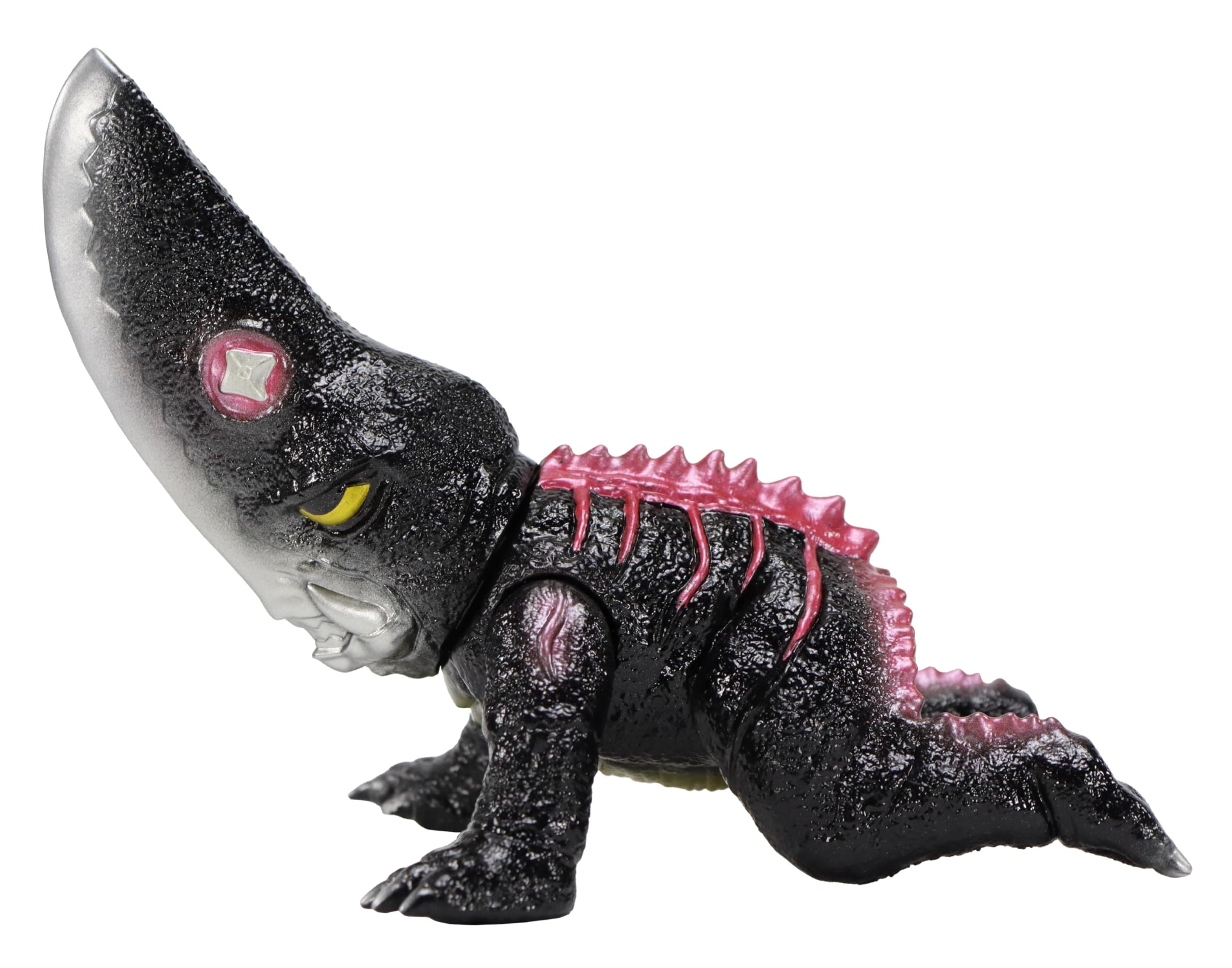 Ccp Medium Series Gamera 4th Ed. Guiron Retro Black 100mm Vinyl Figure