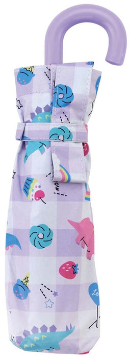 Skater Happy & Smile Children's UV-Protective Umbrella with Special Case 50cm Folding Safe for Ages 7-8- Japan Figure Store - #1 Bring To You The Best Japanese Goods