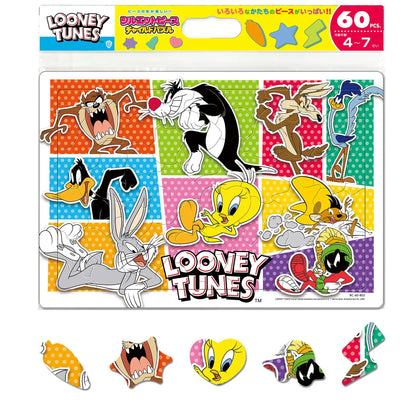 TENYO Bc60-802 Jigsaw Puzzle Loony Toons World 60 Pieces Child Puzzle- Japan Figure Store - #1 Bring To You The Best Japanese Goods