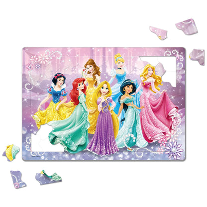 TENYO Dc80-160 Jigsaw Puzzle Disney Princesses Lovely Together 80 Pieces Child Puzzle- Japan Figure Store - #1 Bring To You The Best Japanese Goods
