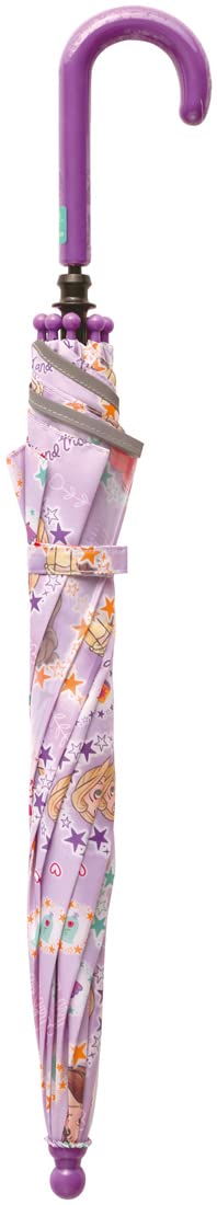 Skater Disney Princess Umbrella 45cm Hand-Operated Safety Feature Transparent Window for Girls Age 5-6- Japan Figure Store - #1 Bring To You The Best Japanese Goods