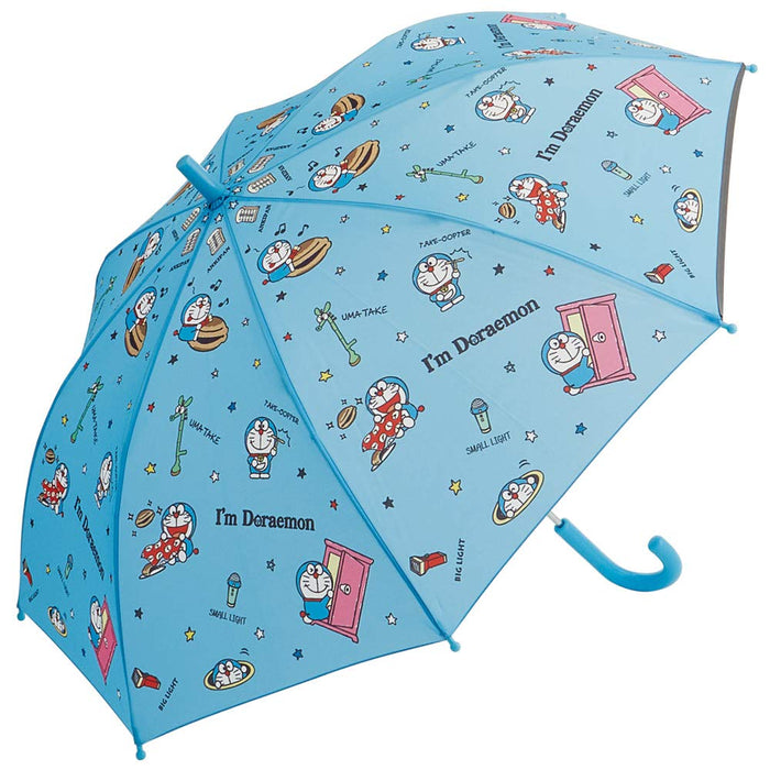 Skater Doraemon 55cm Umbrella for Kids Hand-Opening 8-Rib Ideal for Elementary School Boys 9-10 Years- Japan Figure Store - #1 Bring To You The Best Japanese Goods