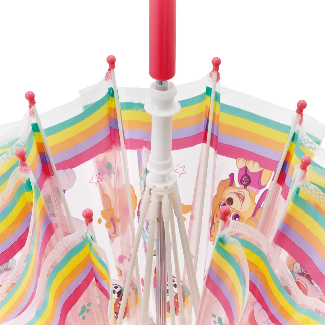 Skater Paw Patrol Rescue 40cm Vinyl Umbrella Safe Hand-Opening for Boys 3-4 Yrs 8-Rib- Japan Figure Store - #1 Bring To You The Best Japanese Goods