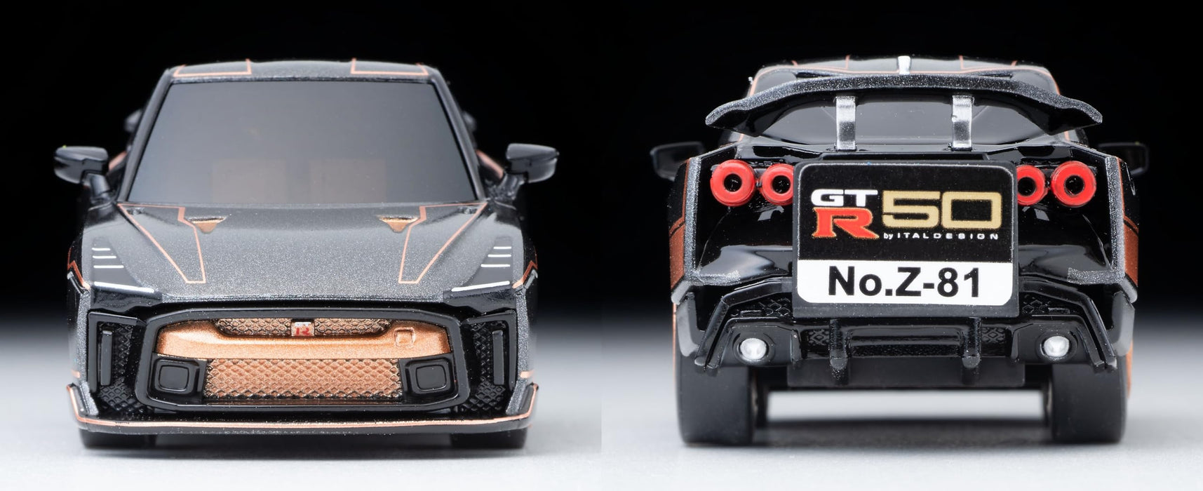 Tomytec Choro Q Zero Z-81D Nissan GT-R50 Italdesign Gray Model- Japan Figure Store - #1 Bring To You The Best Japanese Goods