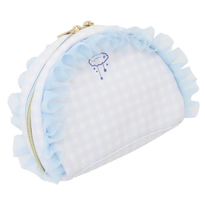 Watanabe Cinnamoroll Kogimyun Dolly Mix Frill Round Pouch Blue
