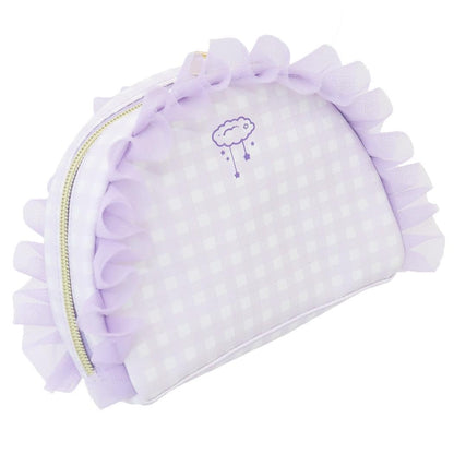 Watanabe Cinnamoroll Kogimyun Dolly Mix Frill Round Purple Pouch