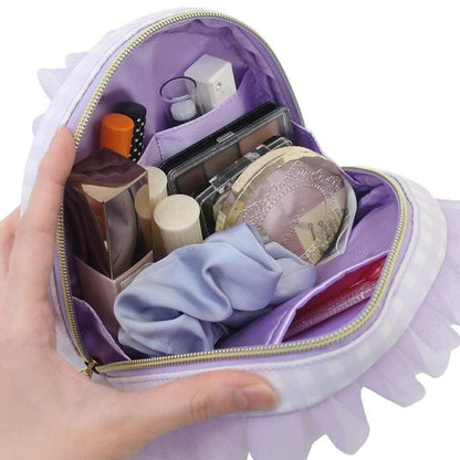 Watanabe Cinnamoroll Kogimyun Dolly Mix Frill Round Purple Pouch