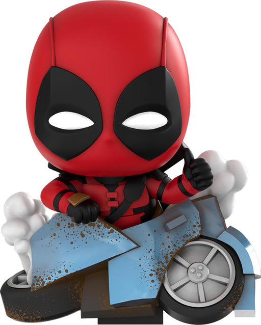Hot Toys Marvel Collection: Deadpool with Crash Car Figure #052