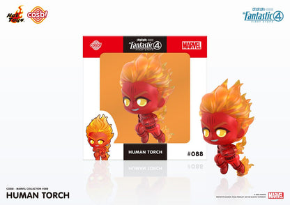 Hot Toys Cosby Marvel Human Torch Figure Fantastic Four Collection #088