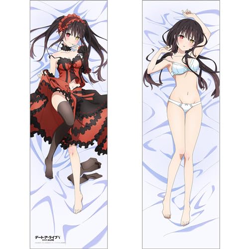 Key-Th Date A Live V Kurumi Tokisaki 2Way Tricot Hugging Pillow Cover- Japan Figure Store - #1 Bring To You The Best Japanese Goods