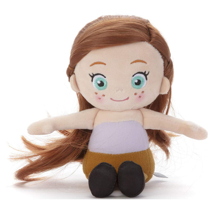 Takaratomy Arts Disney Frozen 2 Anna Plush Doll 20cm Hair & Makeup Toy