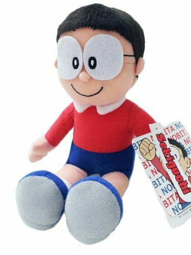 Doraemon Plush Toy Nobita By Sekiguchi 698760- Japan Figure Store - #1 Bring To You The Best Japanese Goods