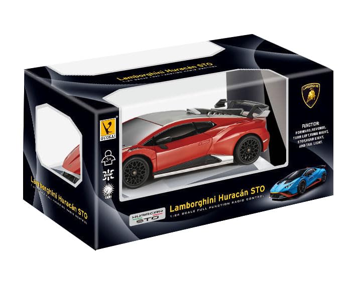 Doyusha 2.4Ghz 1/24 Scale Red Lamborghini Huracan Sto RC Model 630675