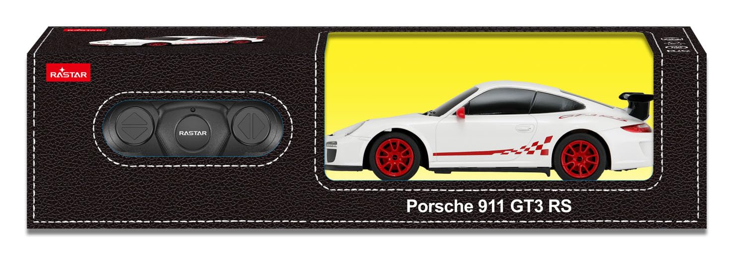 Doyusha 2.4GHz 1/24 Porsche 911 GT3 RS White Electric RC Model 630821