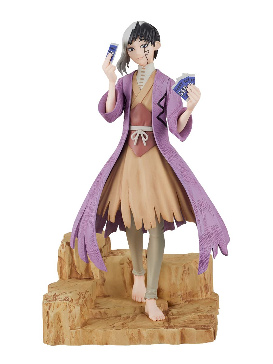 Furyu Dr. Stone Gen Asagiri Tenitol Figure Collectible Model- Japan Figure Store - #1 Bring To You The Best Japanese Goods