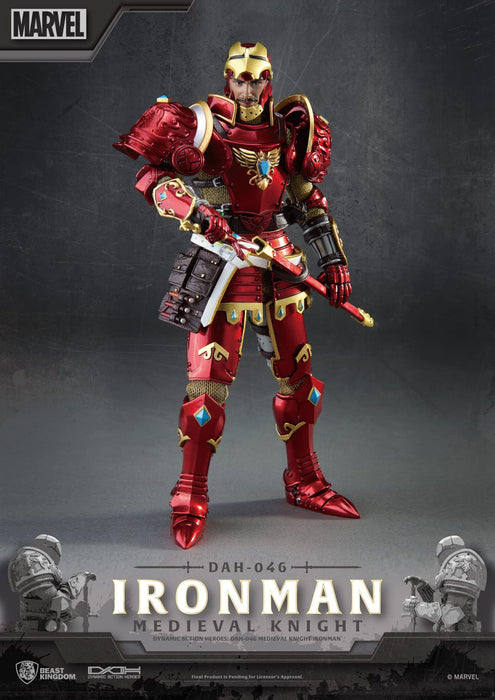 Beast Kingdom Dynamic Action Heroes 046 Iron Man Medieval Knight Figure- Japan Figure Store - #1 Bring To You The Best Japanese Goods
