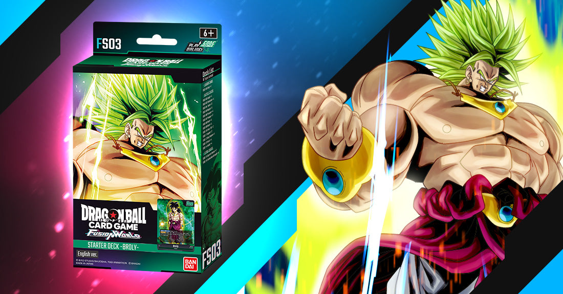 Bandai Dragon Ball Super Card Game Fusion World Start Deck Broly FS03- Japan Figure Store - #1 Bring To You The Best Japanese Goods