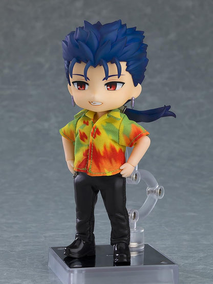 Orange Red Nendoroid Doll: Fate/Hollow Ataraxia Cú Chulainn Lancer Figure- Japan Figure Store - #1 Bring To You The Best Japanese Goods