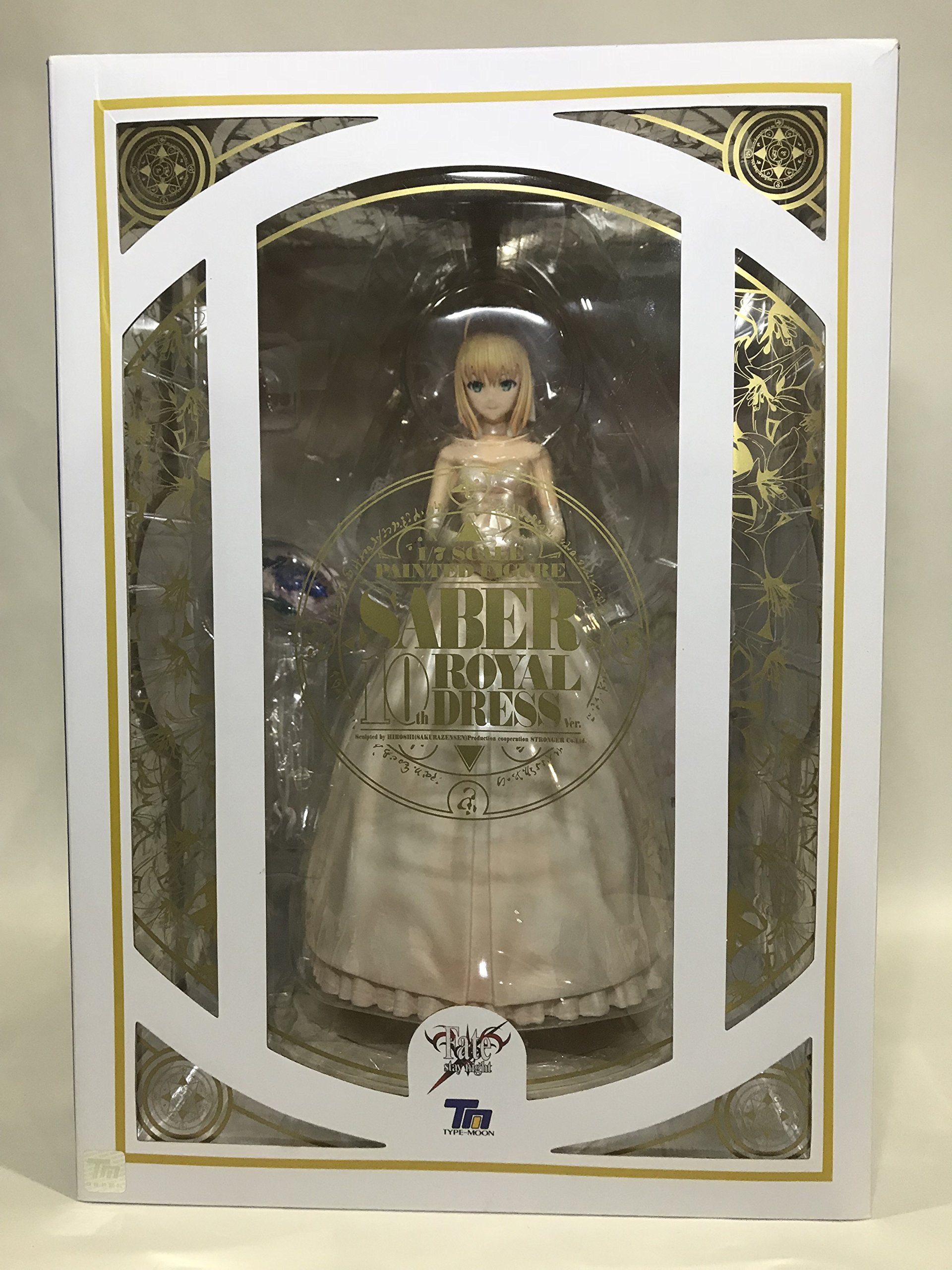 Aniplex Fate Stay Night Saber 10th Royal Dress 1/7 Scale Figure Exclusive