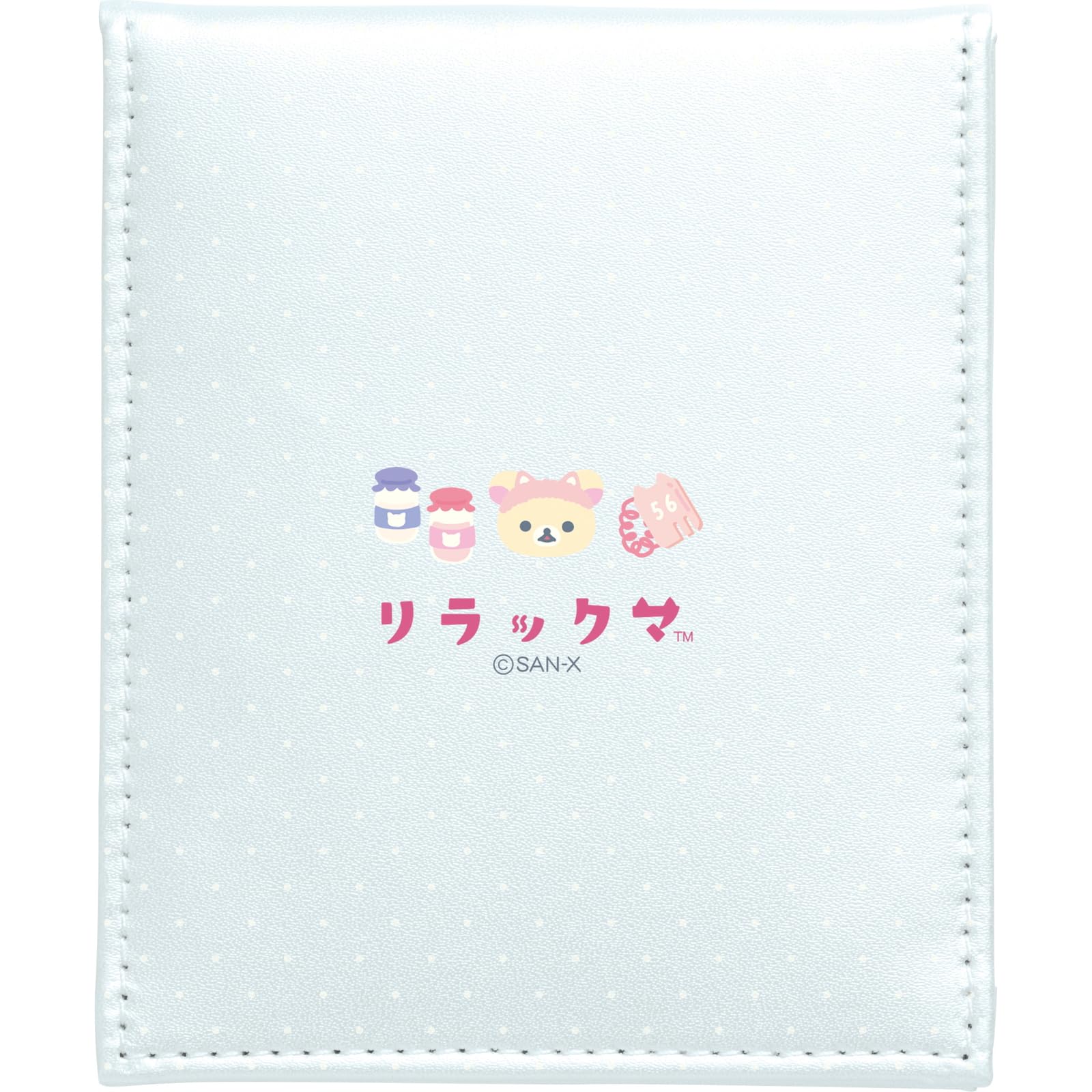 San-X Rilakkuma Neko Neko No Yu Folding Mirror Portable Compact- Japan Figure Store - #1 Bring To You The Best Japanese Goods
