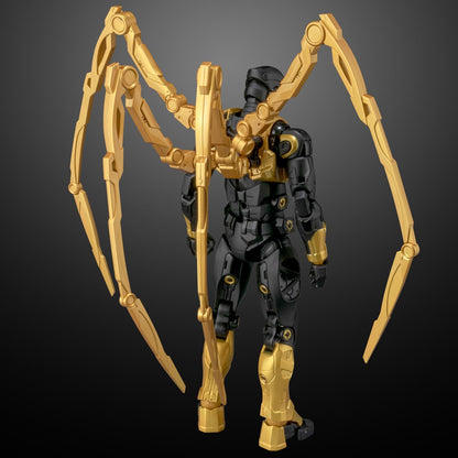 Sentinel Fighting Armor Iron Spider Onyx Stealth 165mm Die-Cast Action Figure